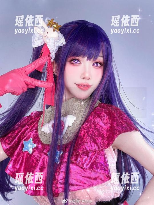 闪亮登场！aqua水淼独家Fantia-卡芙卡Cos图包，性感与可爱的完美结合！