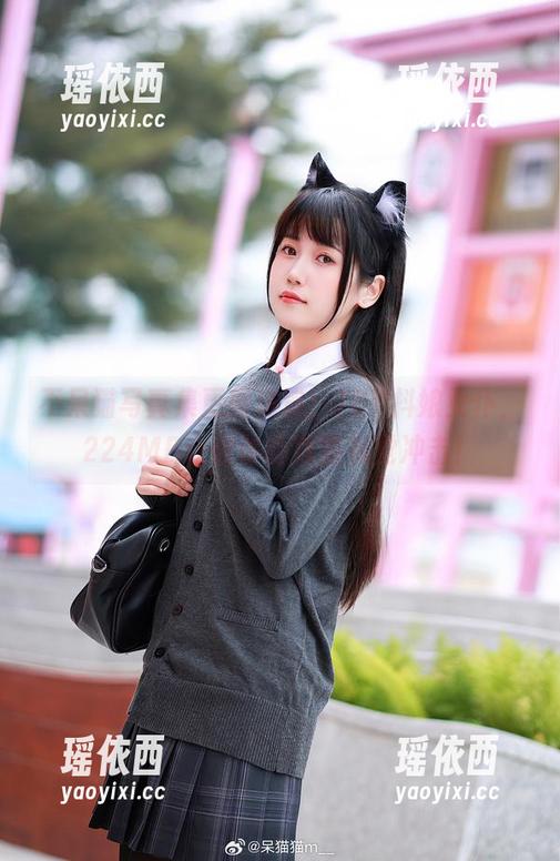不呆猫写真集更新速递：78P抖娘女仆，224MB让你体验双重视觉冲击！