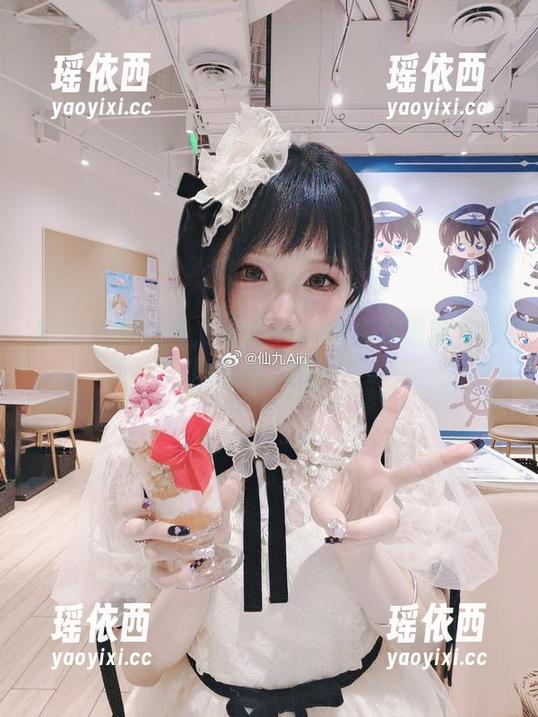 仙九Airi 璀璨美图更新,仙九Airi黑贞水着带你领略独特风情!